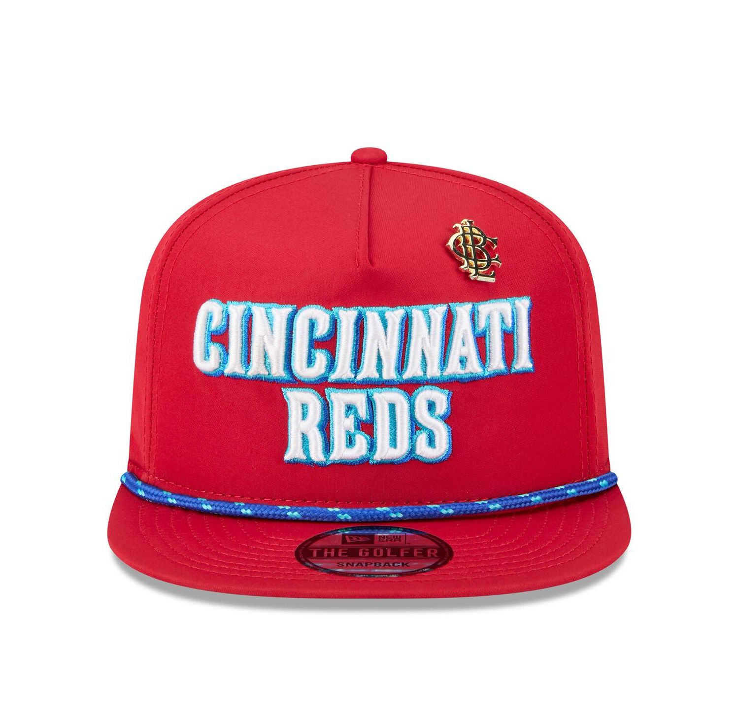 Men's Red Cincinnati Reds 2025 Big League Chew Golfer Snapback Hat