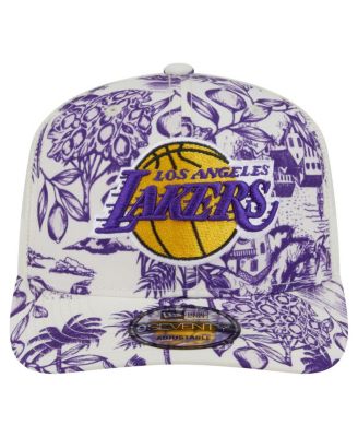 Men's White Los Angeles Lakers Lemon Tree 9SEVENTY Adjustable Hat