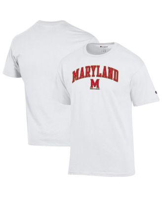 Champion - Men's&nbsp;White Maryland Terrapins Arch Over Logo T-Shirt