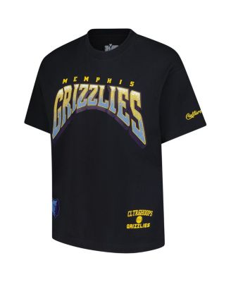 Men's Black Memphis Grizzlies Drip Dime Collection Premium T-Shirt