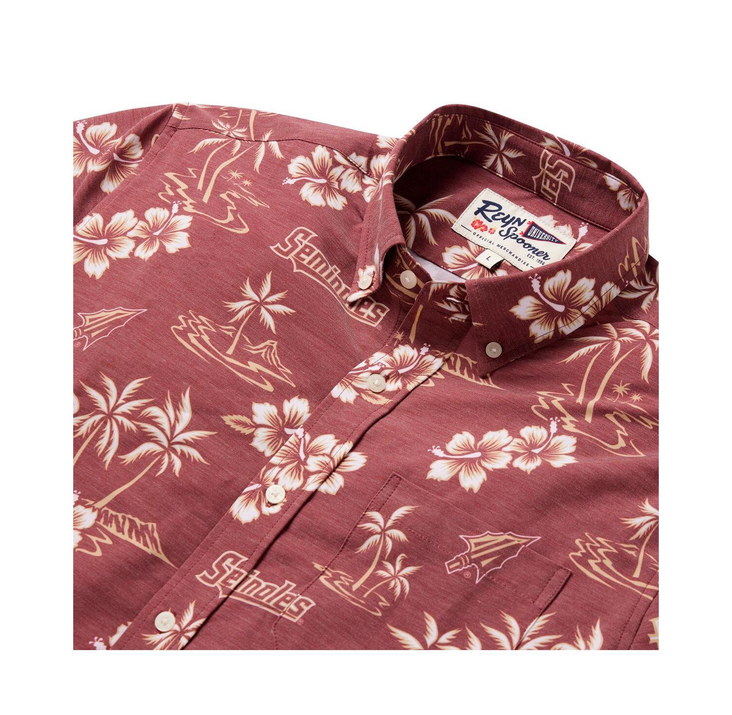 Men's Garnet Florida State Seminoles Classic Button-Up Shirt