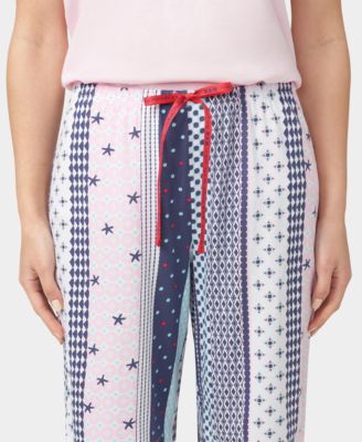 Women's Seaside Stripe Bermuda Pajama Shorts