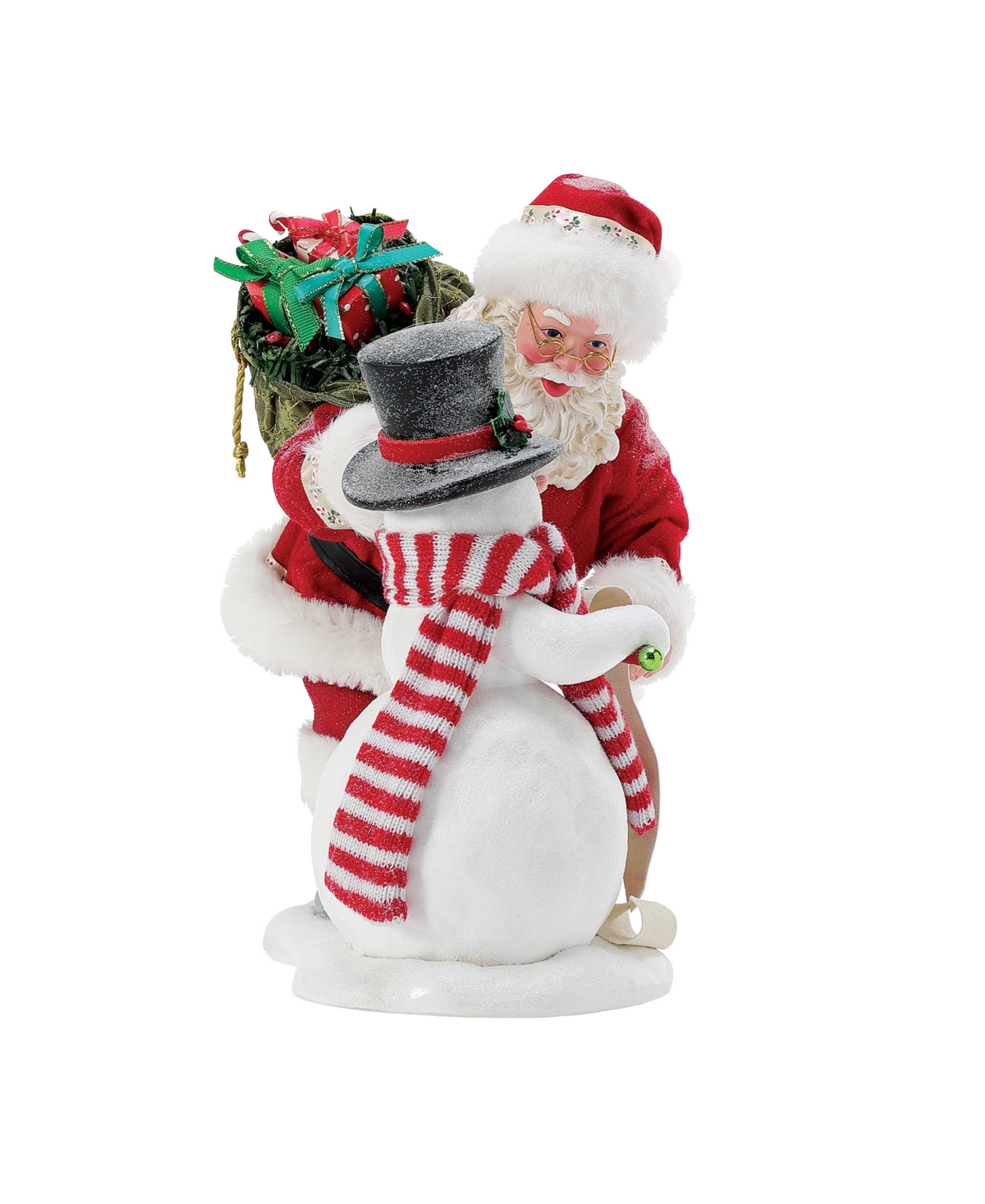Department Five Possible Dream Santa Nice List Figurine In Multi