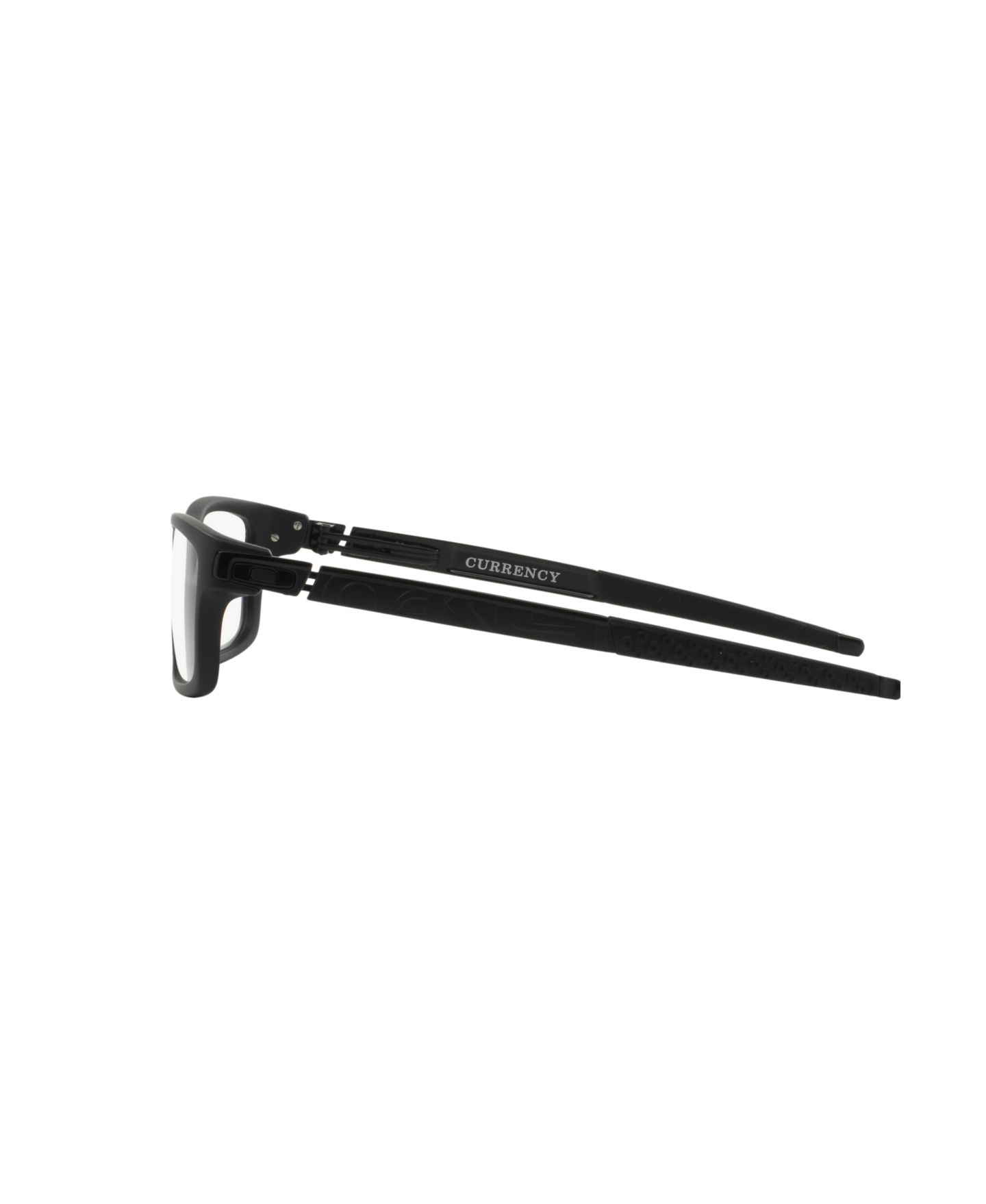 Мужские очки Oakley Man Rectangle Plastic OX8026 Currencyâ„¢ Eyeglasses, цвет: Атласный чёрный — фото 3