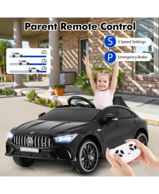 12V Kids Ride on Car w/Remote Rocking Function Transport Wheels Lights & Music