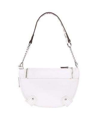 Chain Handle Denim Hobo