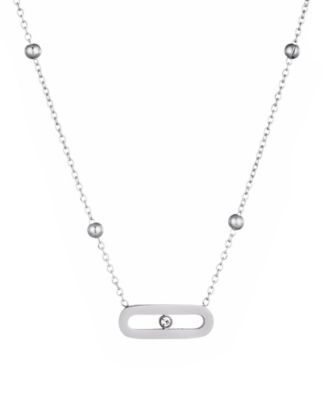 Tarnish Resistant Bar Necklace
