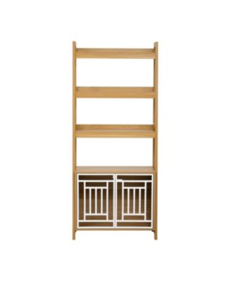 Dog Crate Ladder Bookcase