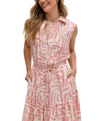 Women's Holly Tiered Warhol Print Maxi Dress