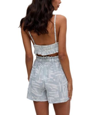 Women's Bonnie A-Line Warhol Print Bralette Top