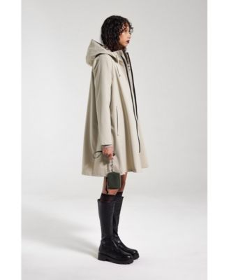 Mosebacke Hooded Long Sleeve Raincoat