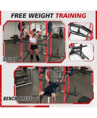 Power Cage with Cable Crossover & Attachments