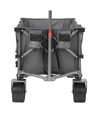 Collapsible Wagon Cart - Heavy Duty Big Wheels