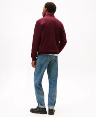 Men's Essential Intechno Knit Regular-Fit 1/4-Zip Sweatshirt