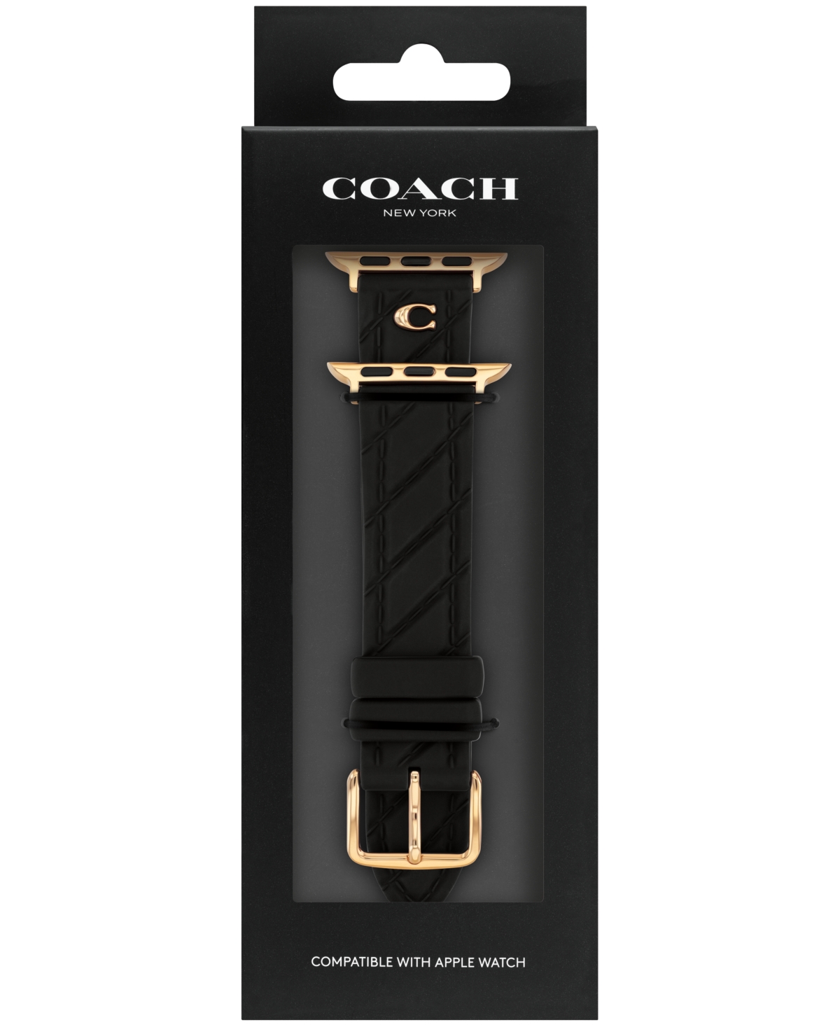 Coach Women's Silicone Apple Watch Strap, 38mm, 40mm