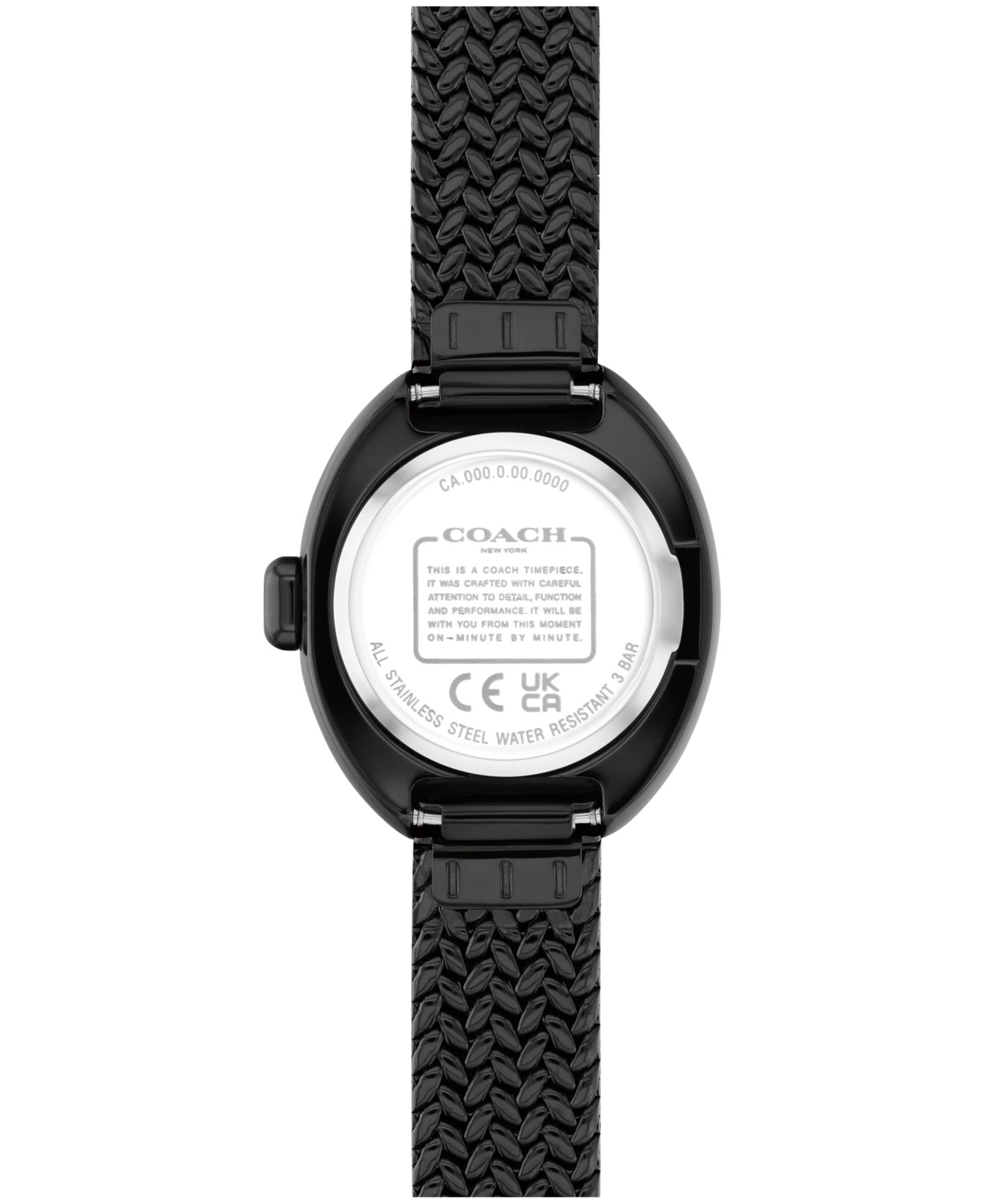 Женские часы COACH Sammy Black IP Stainless Steel Bracelet Watch, 22.5mm — фото 2