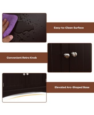 Bathroom Storage Cabinet with Drawer and Shelf Floor Cabinet