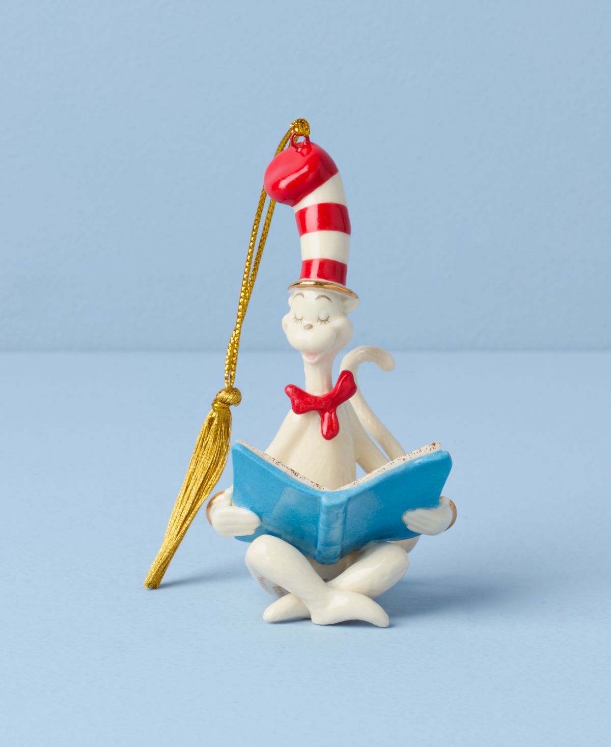 Lenox Cat In The Hat Ornament In Multi