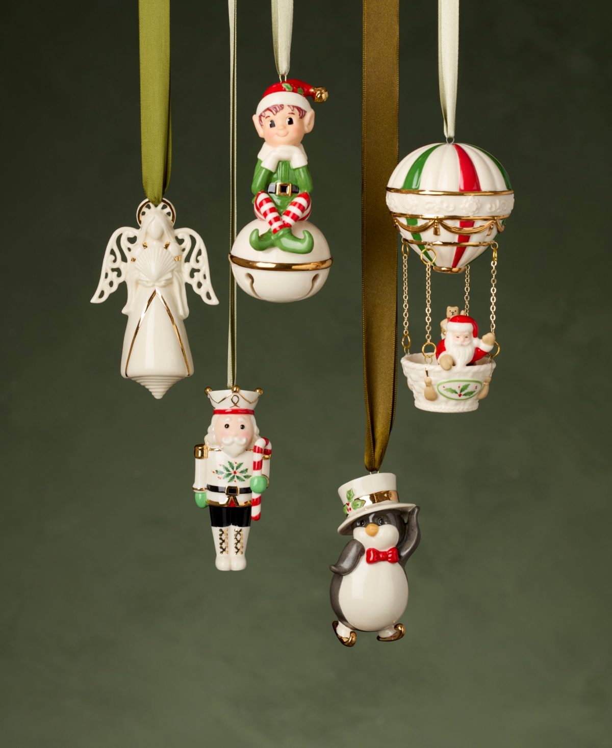 Lenox Penguin Ornament In Multi