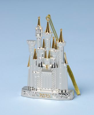 2025 Cinderella Castle Silverplate Ornament