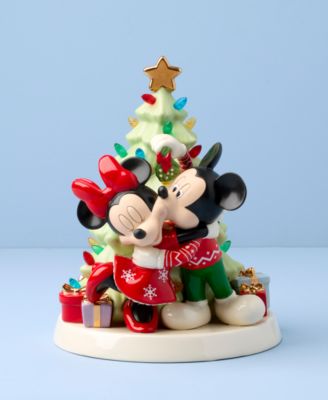 Disney Mickey & Minnie Lit Tree Figurine