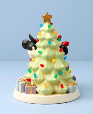 Disney Mickey & Minnie Lit Tree Figurine