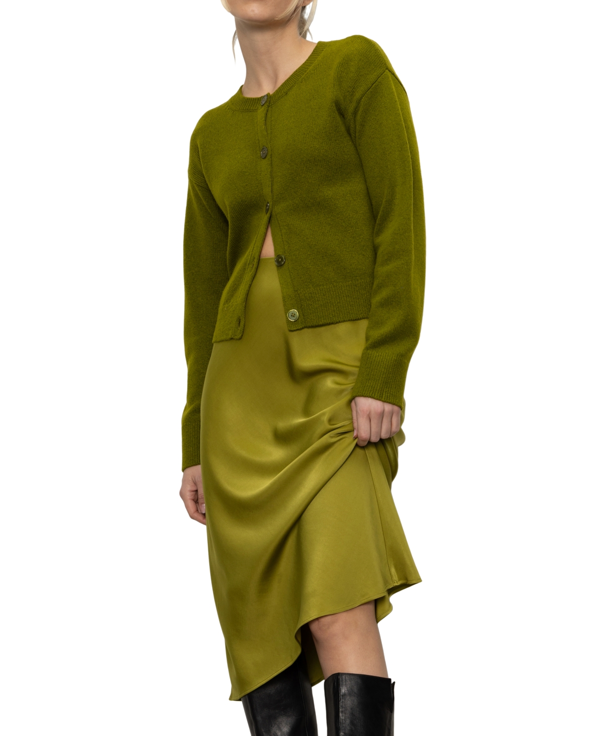 Sanctuary Women's Everyday Midi Skirt In Green