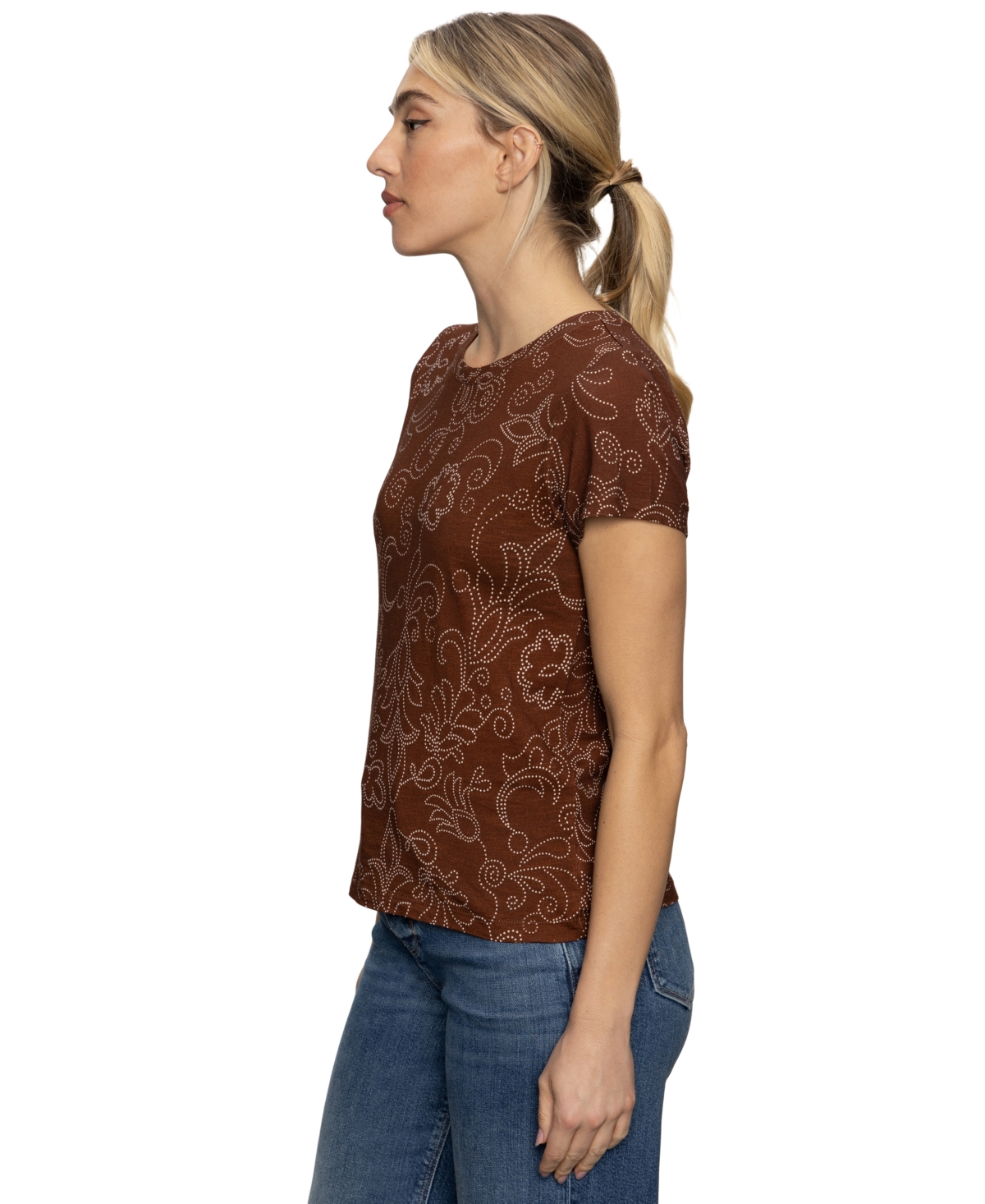 Sanctuary The Perfect Tee In Brown