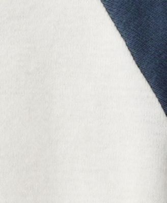 Baby Boys Colorblocked Raglan-Sleeve Bodysuits, 4 Pack