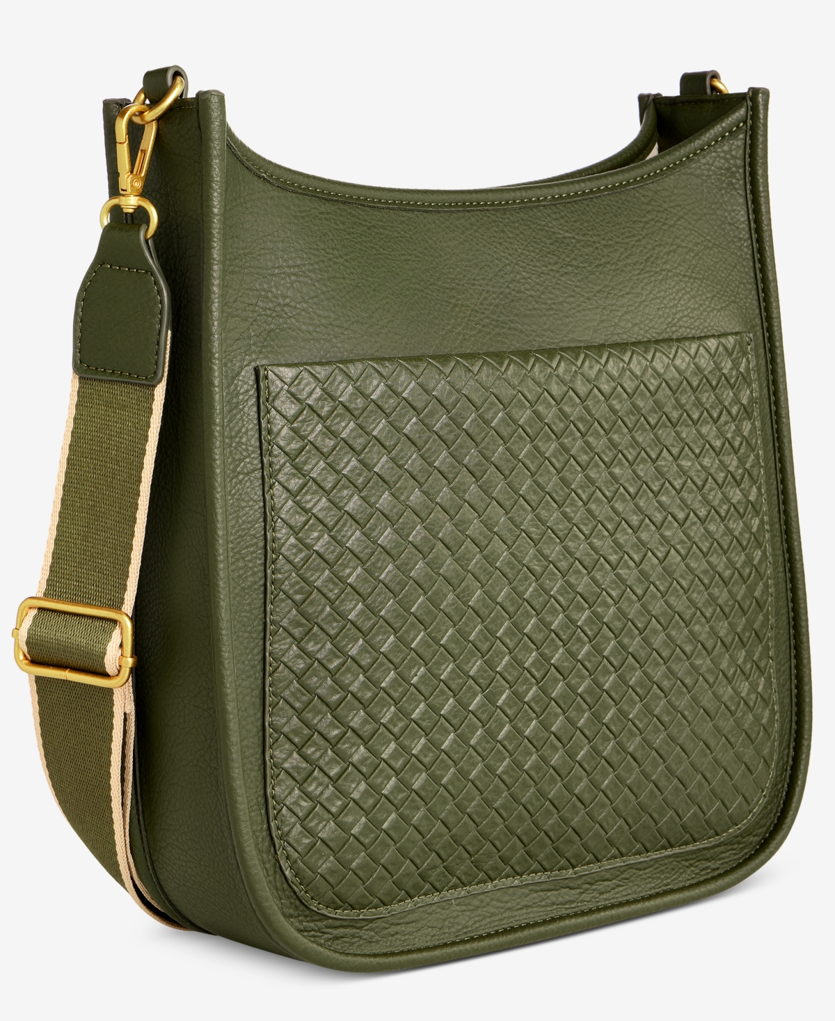 Style & Co Small Woven Dip Crossbody, Macy's Exclusive