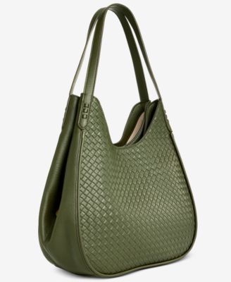 Medium Woven Four Poster Bag, Macy's Exclusive
