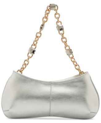 Luna Small Leather Baguette
