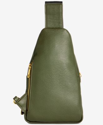 Woven Sling Bag, Macy's Exclusive