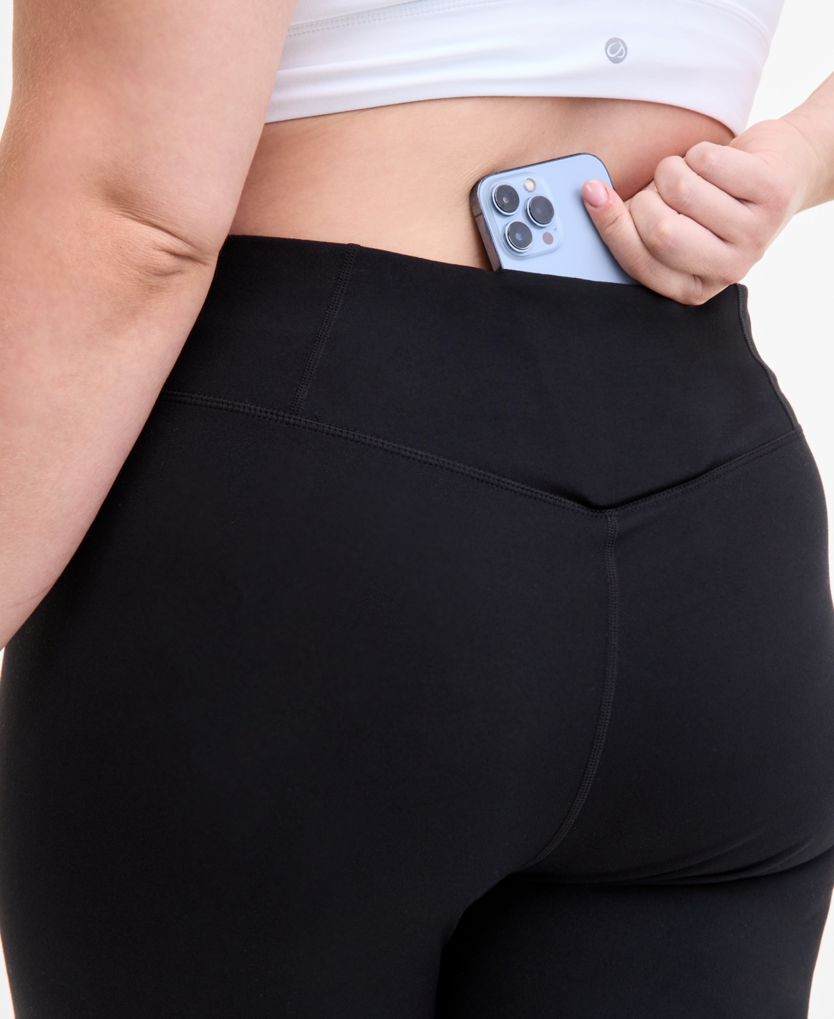 Id Ideology Plus Soft Flex High-Rise Leggings, Macy's Exclusive