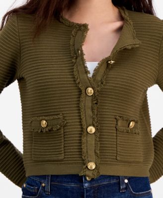 Petite Textured Cardigan Sweater, Macy's Exclusive 