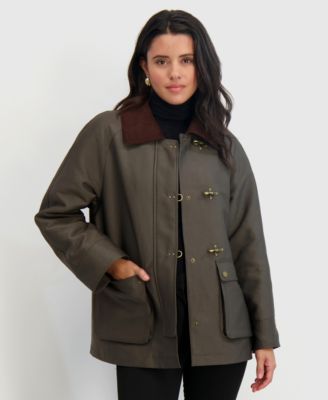 Women's Collared Canvas Barn Jacket