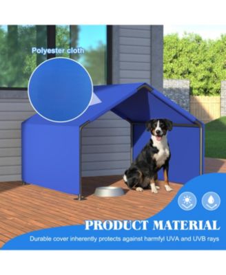 Dog Shade Shelter - Waterproof Sun Protection Blue