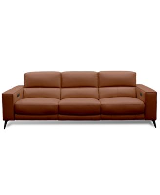 Macy's Neiwert Leather Sectional Collection Exclusively At Macys In Gray