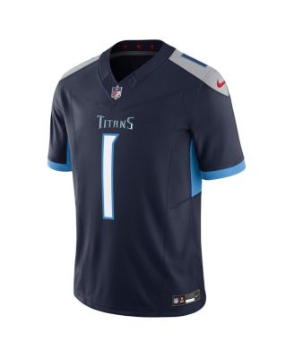 Men's Cameron Ward Navy Tennessee Titans Alternate Limited Jersey