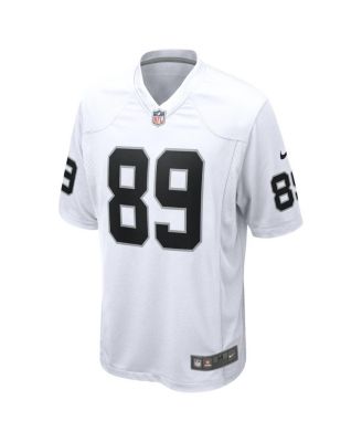 Men's Brock Bowers White Las Vegas Raiders Game Jersey