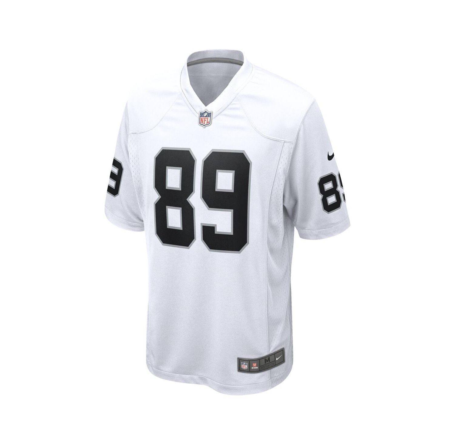 Men's Brock Bowers White Las Vegas Raiders Game Jersey