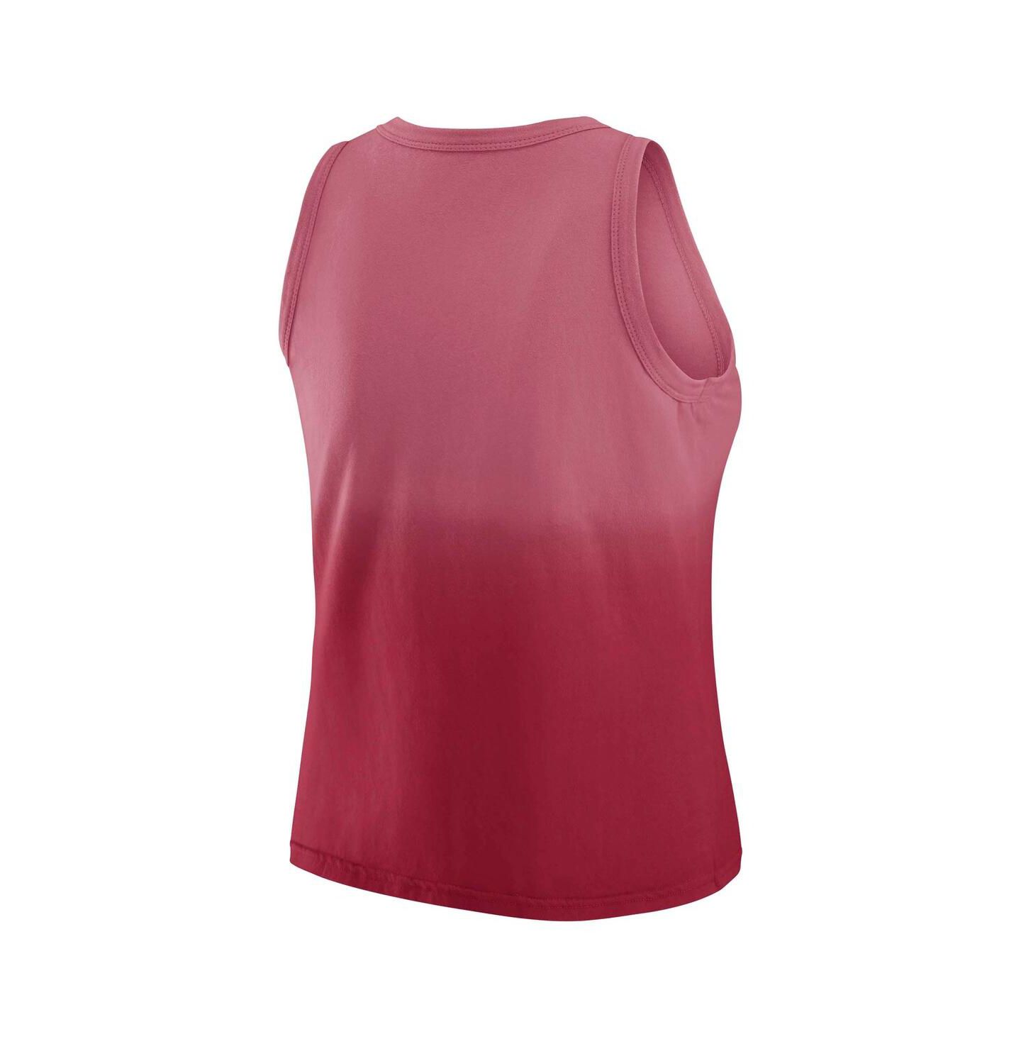 Женский топ WEAR by Erin Andrews x Gracie Hunt Cardinal Arizona Cardinals Ombre — фото 2