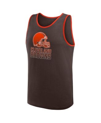 Men's Brown Cleveland Browns Unmatched Success Tank Top