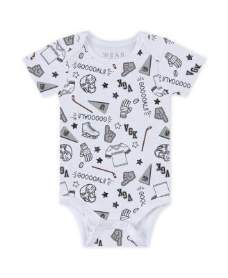 Baby Boys and Girls 3-Piece Vegas Golden Knights Turn Me Around Bodysuits and Pants Set