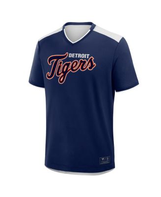 Men's&nbsp;Navy Detroit Tigers Walk Off V-Neck T-Shirt
