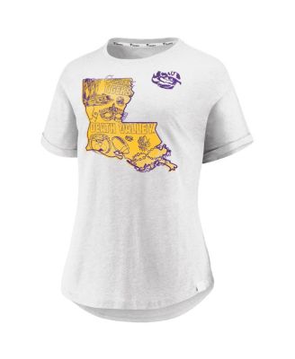 Women's White LSU Tigers True Classics Hometown T-Shirt