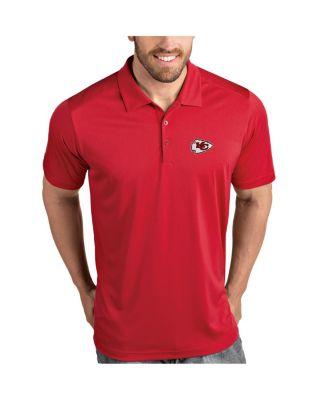 Antigua - Men's Red Kansas City Chiefs Tribute Polo Shirt
