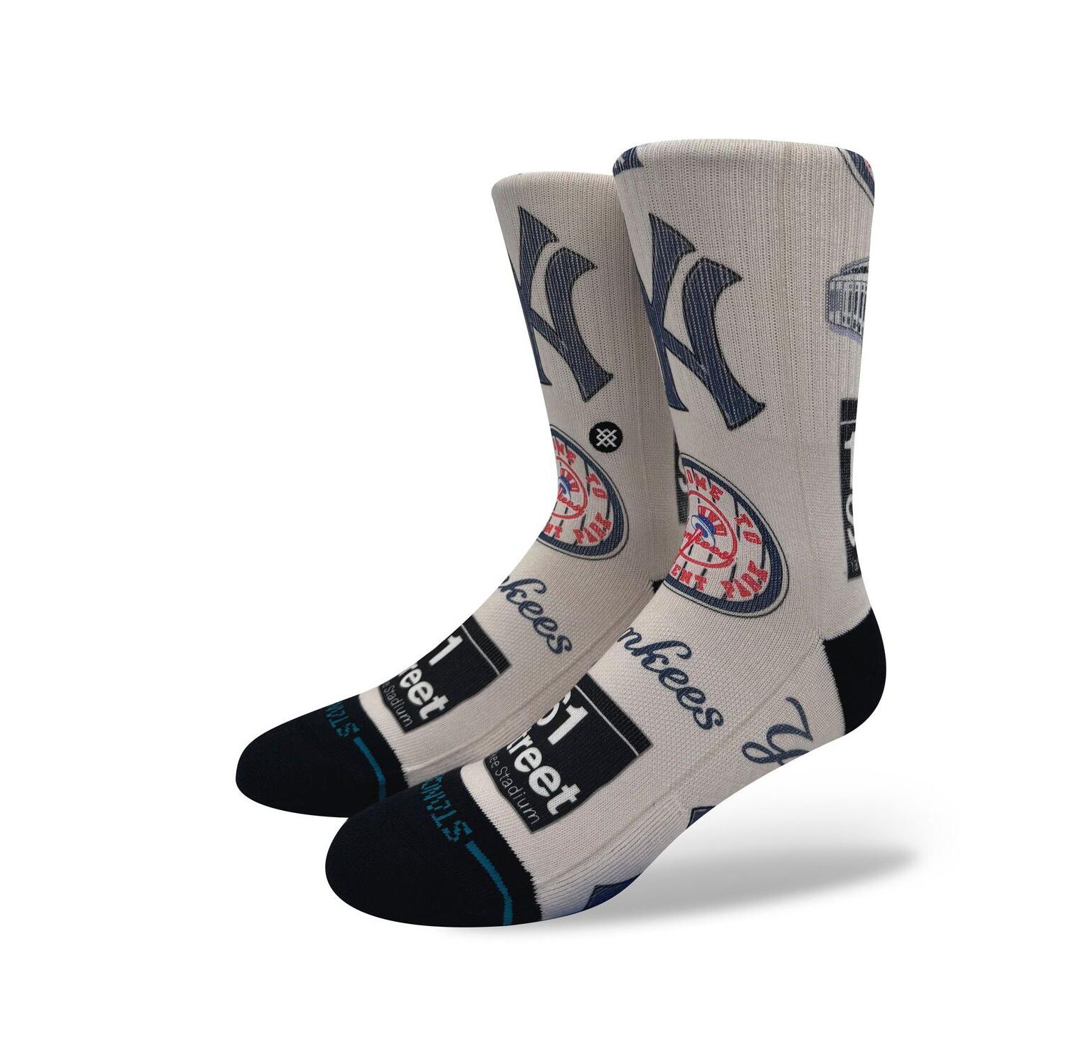 Men's and Women's New York Yankees Local Crew Socks