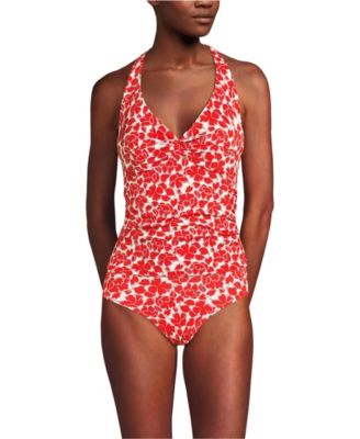 Women's Twist Halter Tankini Top