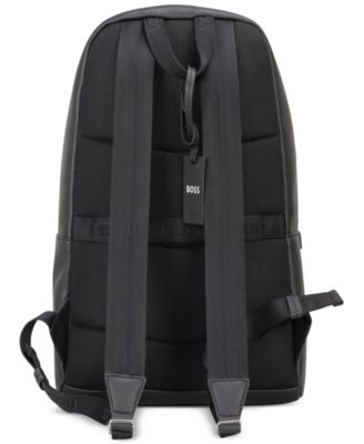 Men's Zair Leather Large Backpack